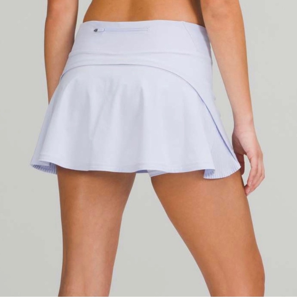 Lululemon Light blue Off the Pleats Skirt (Size 4)